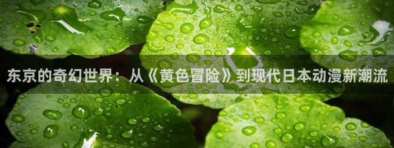 mignon动漫樱花动漫：东京的奇幻世界：从《黄色冒险》到现代日本动漫新潮流